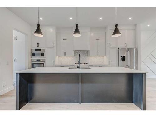 2520 16 Street Sw, Calgary, AB - Indoor Photo Showing Kitchen With Upgraded Kitchen