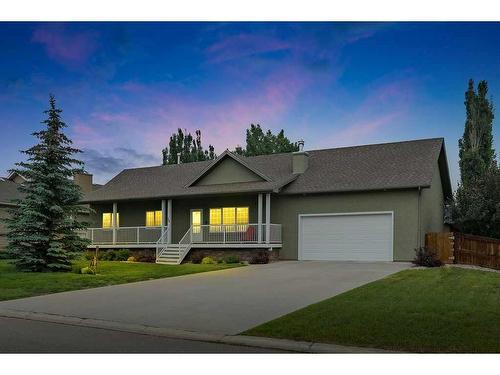 112 Derochie Drive, Claresholm, AB - Outdoor With Deck Patio Veranda