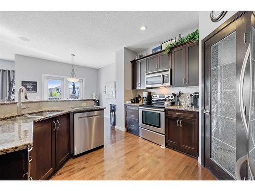 129 Kincora Glen Rise Nw, Calgary, AB - Indoor Photo Showing Kitchen With Stainless Steel Kitchen