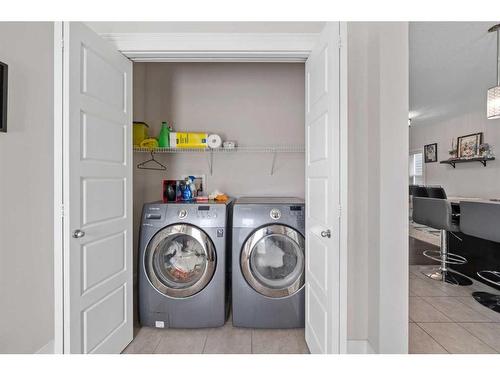 25 Redstone Villas Ne, Calgary, AB - Indoor Photo Showing Laundry Room