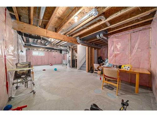 25 Redstone Villas Ne, Calgary, AB - Indoor Photo Showing Basement