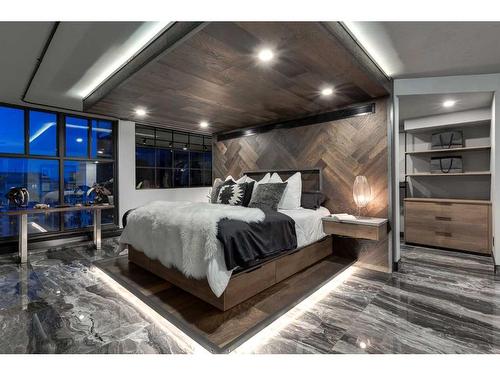 2204-1100 8 Avenue Sw, Calgary, AB - Indoor Photo Showing Bedroom