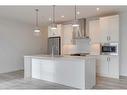8206-1802 Mahogany Boulevard Se, Calgary, AB  - Indoor Photo Showing Kitchen With Upgraded Kitchen 