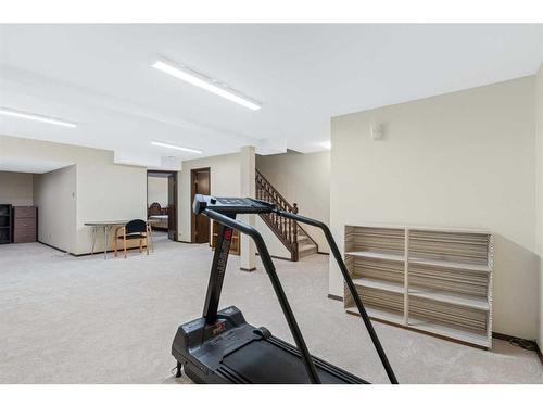 64 Bedford Circle Ne, Calgary, AB - Indoor Photo Showing Gym Room
