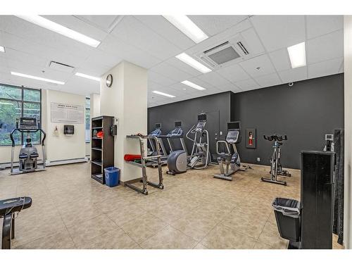 2005-1111 6 Avenue Sw, Calgary, AB - Indoor Photo Showing Gym Room