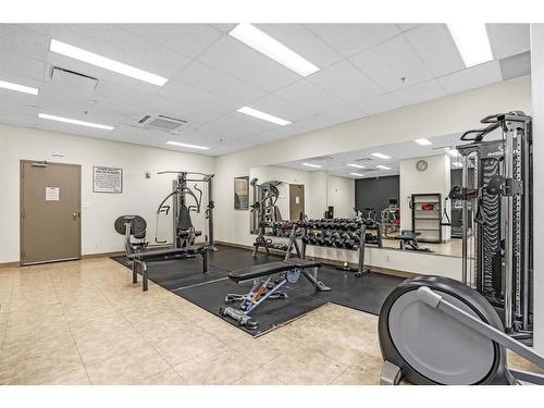 2005-1111 6 Avenue Sw, Calgary, AB - Indoor Photo Showing Gym Room