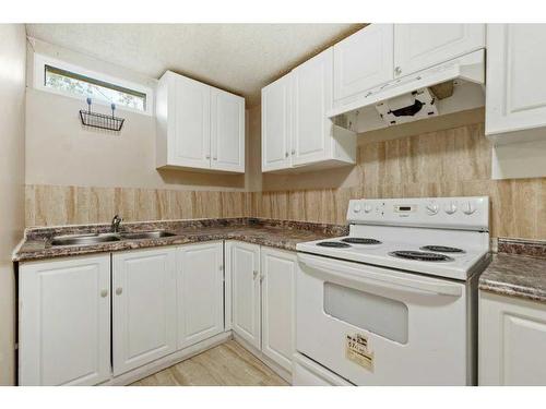 5028 Marlborough Drive Ne, Calgary, AB - Indoor Photo Showing Kitchen With Double Sink