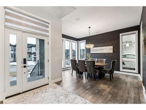 132 Fortress Bay Sw, Calgary, AB - Indoor Photo Showing Dining Room