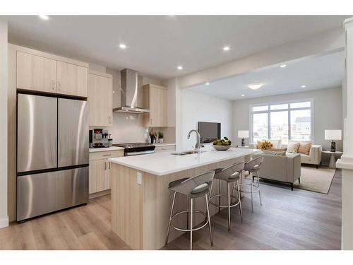 238 South Shore Court Court, Chestermere, AB - Indoor Photo Showing Kitchen