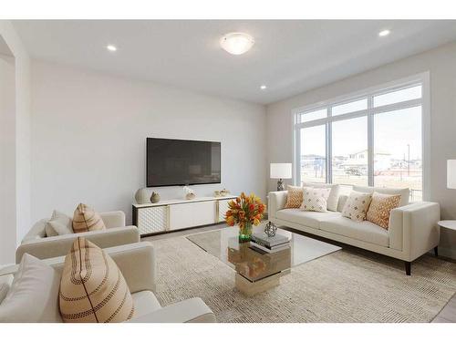 238 South Shore Court Court, Chestermere, AB - Indoor Photo Showing Living Room