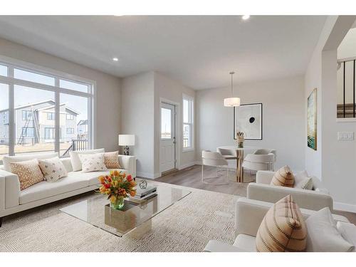 238 South Shore Court Court, Chestermere, AB - Indoor Photo Showing Living Room