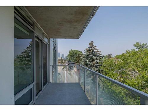414-1020 9 Avenue Se, Calgary, AB - Outdoor With Balcony With Exterior