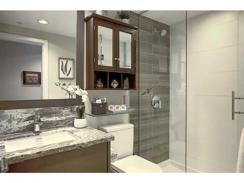 2601-510 6 Avenue Se, Calgary, AB - Indoor Photo Showing Bathroom