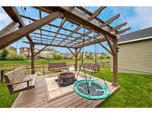2429 Bayside Circle Sw, Airdrie, AB - Outdoor With Deck Patio Veranda