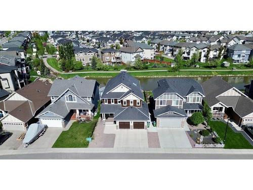 2429 Bayside Circle Sw, Airdrie, AB -  With Body Of Water With View