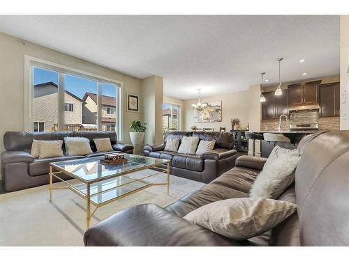 476 Skyview Shores Manor Ne, Calgary, AB - Indoor Photo Showing Living Room