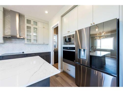 1327 Cornerstone Street, Calgary, AB - Indoor Photo Showing Kitchen With Upgraded Kitchen