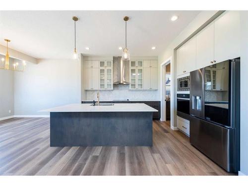 1327 Cornerstone Street, Calgary, AB - Indoor Photo Showing Kitchen With Stainless Steel Kitchen With Upgraded Kitchen