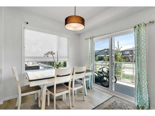 115-40 Carrington Plaza Nw, Calgary, AB - Indoor Photo Showing Dining Room