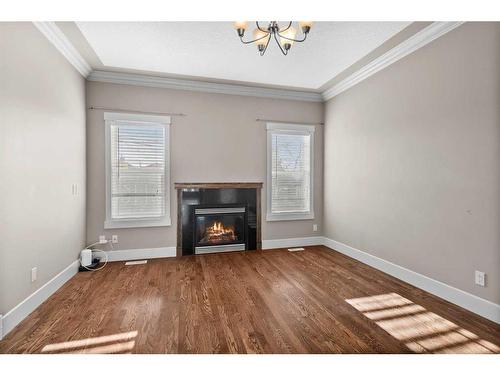 2709 14 Avenue Se, Calgary, AB - Indoor Photo Showing Living Room With Fireplace