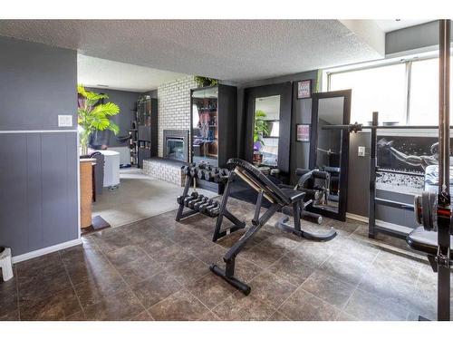 2822 13 Avenue Se, Calgary, AB - Indoor Photo Showing Gym Room
