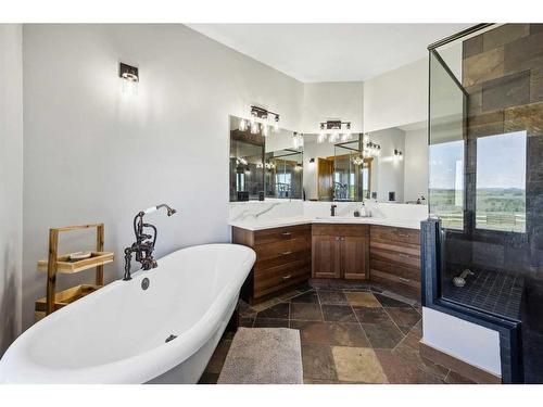 54004 Township Road 252, Rural Rocky View County, AB - Indoor Photo Showing Bathroom