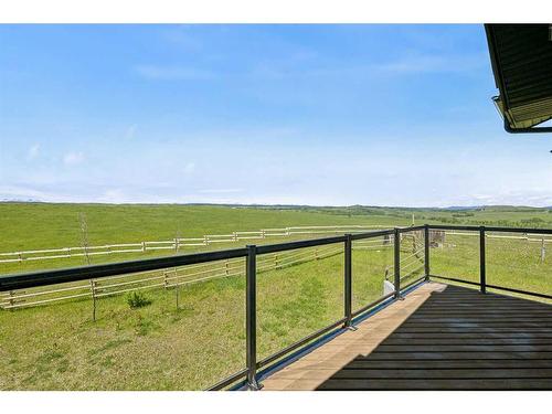 54004 Township Road 252, Rural Rocky View County, AB - Outdoor With Balcony With View