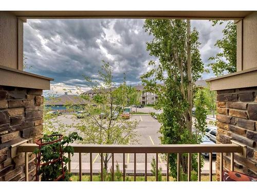 117-205 Sunset Drive, Cochrane, AB - Outdoor With Balcony