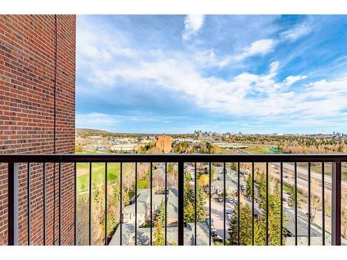 1502-4944 Dalton Drive Nw, Calgary, AB - Outdoor With Balcony With View