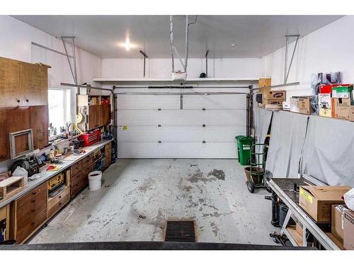 50-173 Austin Drive, Red Deer, AB - Indoor Photo Showing Garage