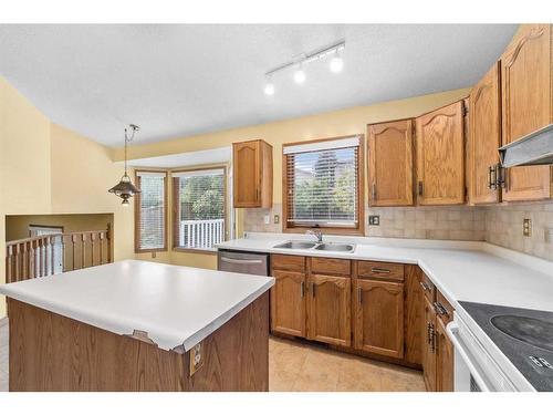 127 Shawnessy Drive, Calgary, AB - Indoor Photo Showing Kitchen With Double Sink