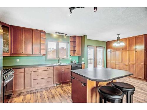 120 Ventura Way Ne, Calgary, AB - Indoor Photo Showing Kitchen With Double Sink
