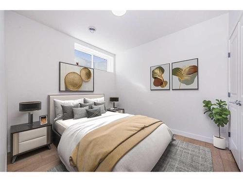 203 Lucas Close Nw, Calgary, AB - Indoor Photo Showing Bedroom
