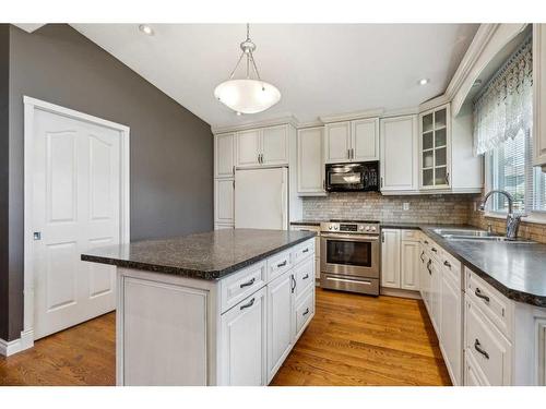 12 Lake Newell Green Se, Calgary, AB - Indoor Photo Showing Kitchen With Double Sink With Upgraded Kitchen