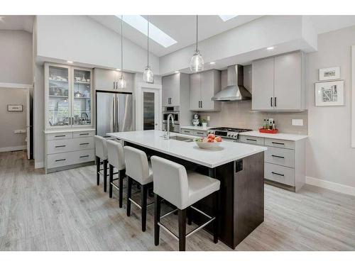 51 Nolancliff Place Nw, Calgary, AB - Indoor Photo Showing Kitchen With Stainless Steel Kitchen With Upgraded Kitchen