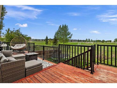 218 Sagewood Drive Sw, Airdrie, AB - Outdoor With Deck Patio Veranda With Exterior