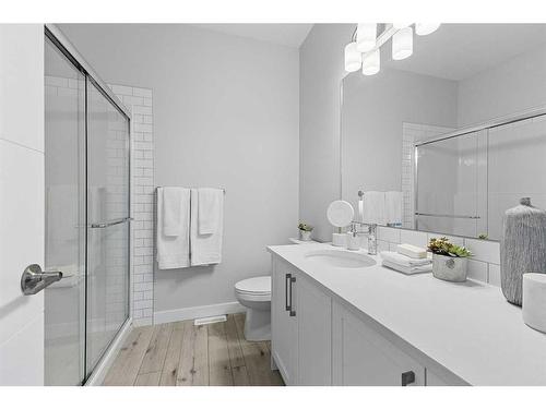 215 Les Jardins Park Se, Calgary, AB - Indoor Photo Showing Bathroom