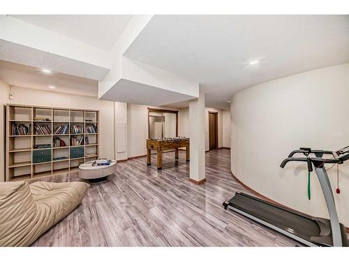 311 Edelweiss Place Nw, Calgary, AB - Indoor Photo Showing Gym Room