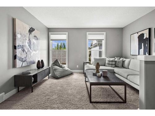 68 Victoria Cross Boulevard Sw, Calgary, AB - Indoor Photo Showing Living Room