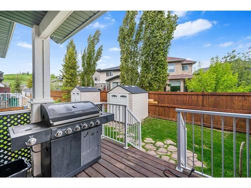 113 Chaparral Valley Gardens Se, Calgary, AB - Outdoor With Deck Patio Veranda With Exterior