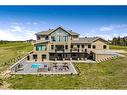 252121 2157 Drive West, Rural Foothills County, AB  - Outdoor With In Ground Pool With Deck Patio Veranda 