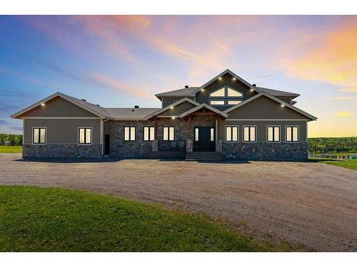 252121 2157 Drive West, Rural Foothills County, AB - Outdoor With Facade