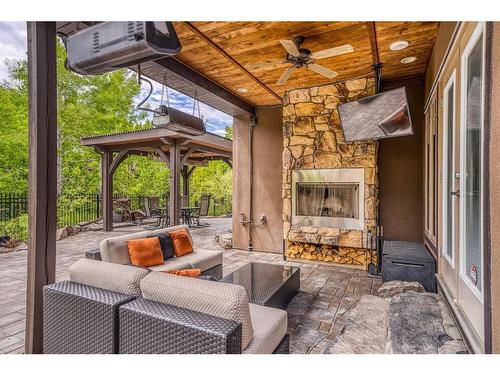 11 Aspen Ridge Gate Sw, Calgary, AB -  With Fireplace With Deck Patio Veranda
