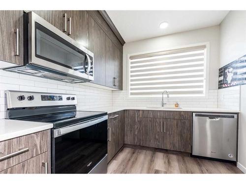 122 Cornerbrook Manor Ne, Calgary, AB - Indoor Photo Showing Kitchen With Upgraded Kitchen