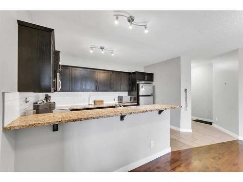 304-117 19 Avenue Ne, Calgary, AB - Indoor Photo Showing Kitchen With Upgraded Kitchen