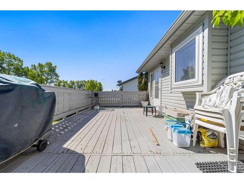 204 Westview Place, Bowden, AB - Outdoor With Deck Patio Veranda With Exterior