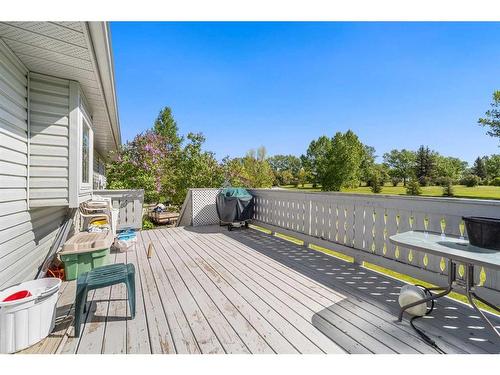 204 Westview Place, Bowden, AB - Outdoor With Deck Patio Veranda With Exterior