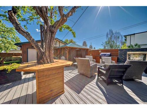 2403 52 Avenue Sw, Calgary, AB - Outdoor With Deck Patio Veranda
