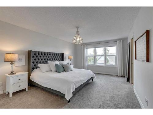 114 Masters Point Se, Calgary, AB - Indoor Photo Showing Bedroom