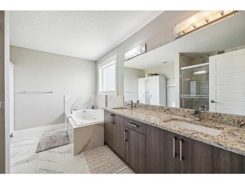 1471 Ranch Road, Carstairs, AB - Indoor Photo Showing Bathroom